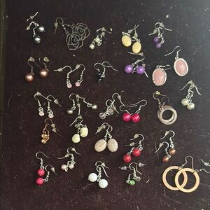 26 pairs of Nickel Free Dangle Stud Earrings